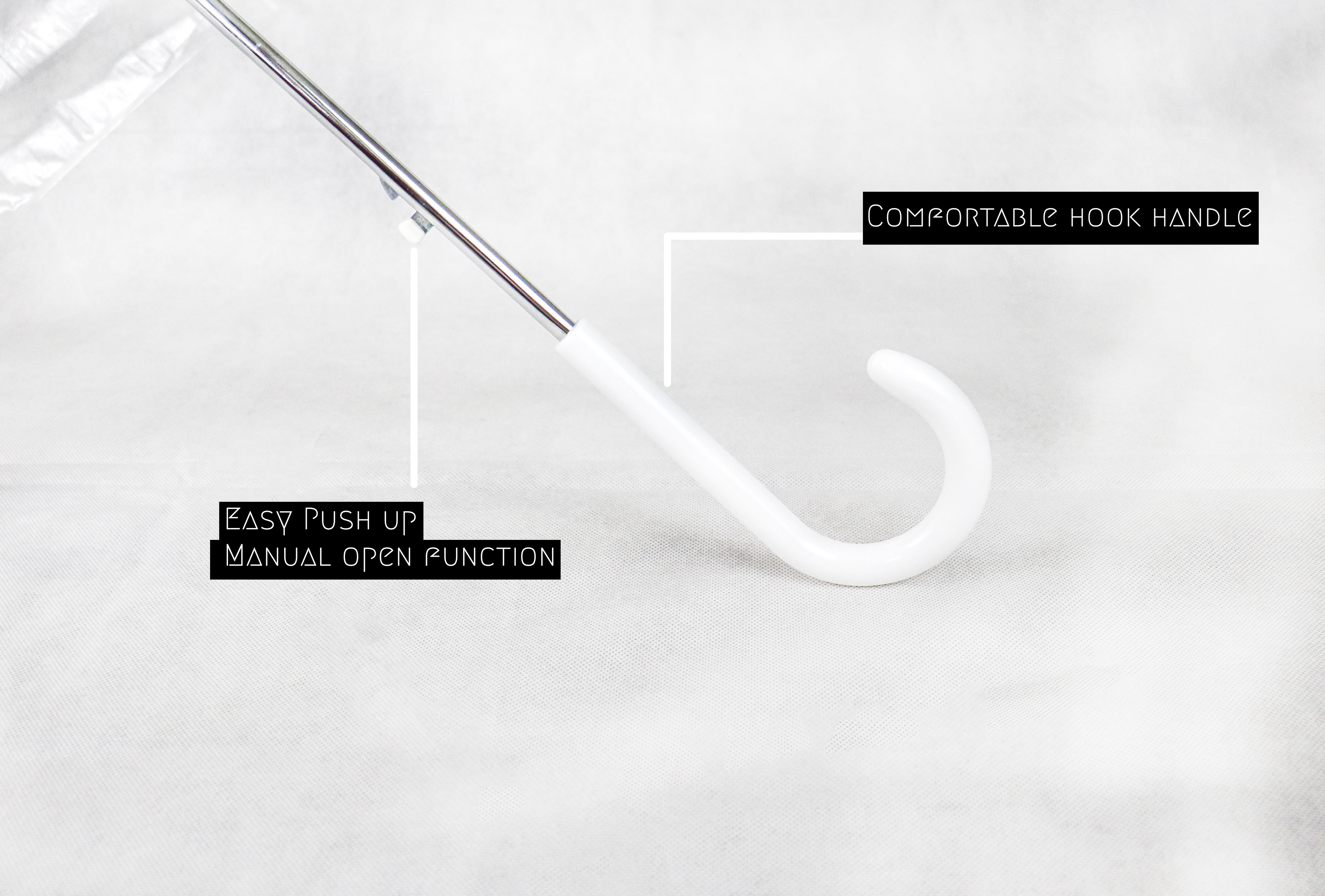 Premium Lightweight Clear Wedding Bubble Umbrella