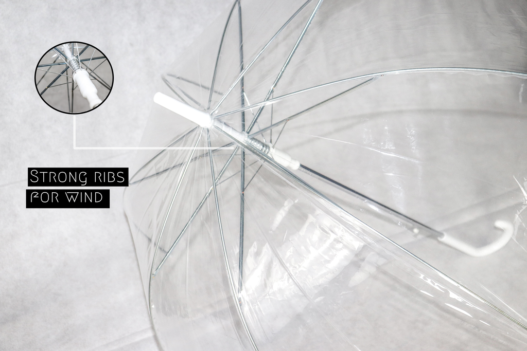Premium Lightweight Clear Wedding Bubble Umbrella